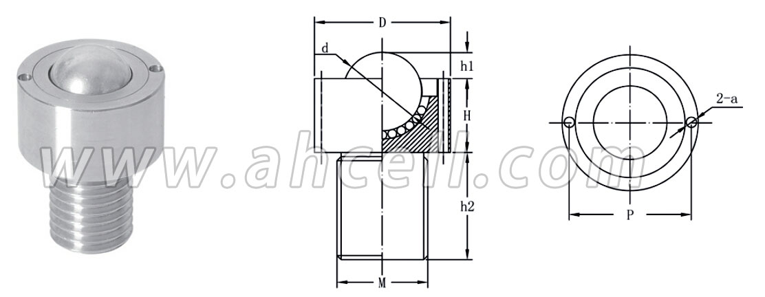 BCHM,BCHN MISUMI Ball Transfer Units Rollers