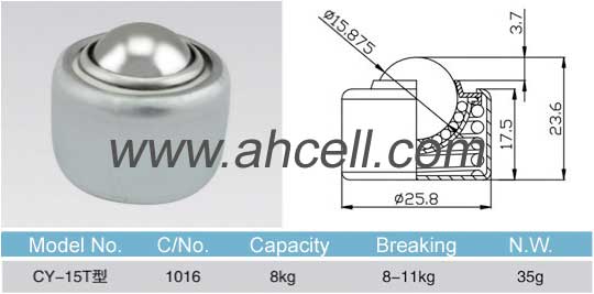 CY_15T ball transfer unit drawing