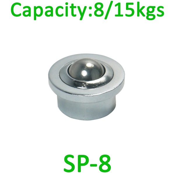 SP-8 Ball Unit Transfer,8mm Ball Unit,8kgs load capacity ball transfer
